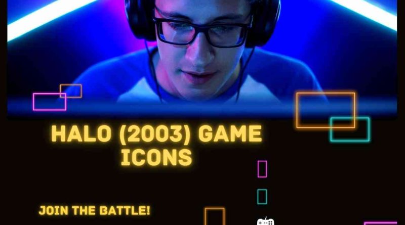Explore Classic Halo (2003) Game Icons and Banners Collection