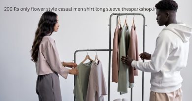 299 Rs only flower style casual men shirt long sleeve thesparkshop.in