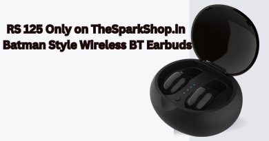 RS 125 Only on TheSparkShop.in Batman Style Wireless BT Earbuds