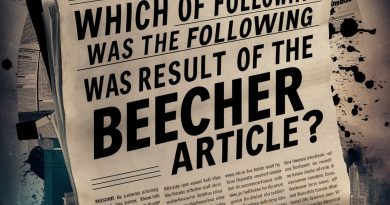 Which of the Following Was the Result of the Beecher Article?
